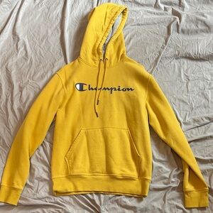 Champion Yellow Hoodie